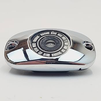ハーレー純正　リアドラムシェル Amazon | リアブレーキマスターシリンダー クロームカバー 1999